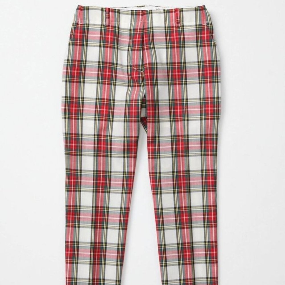 🌲 🎅 RARE!! Anthropologie Kyliya plaid pants